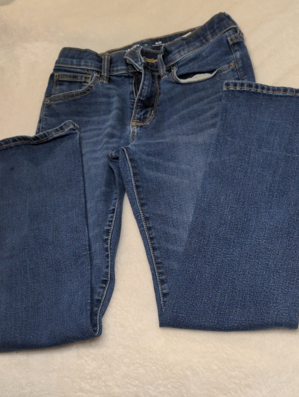 Old Navy Kids Slim Blue Jeans, 12 Slim, Unisex, EUC